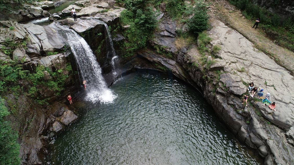 Ciseli Waterfall in Turkey's Ordu