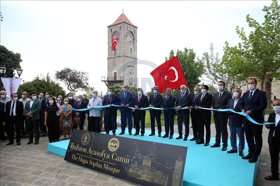 Sümela Manastırı 2. Etap Açılış Töreni ve Trabzon Ayasofya Camii Restorasyon Sonrası Açılış Töreni