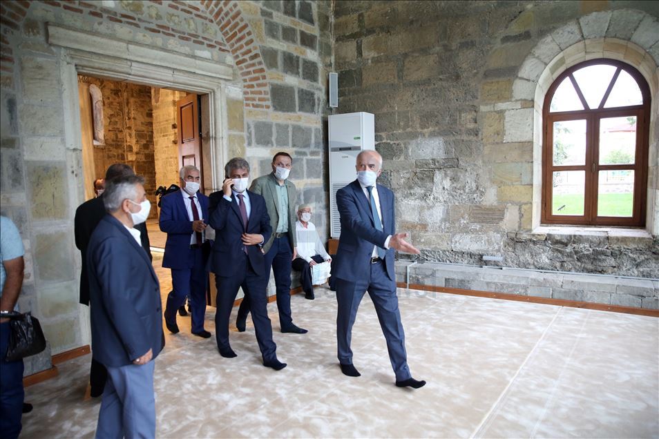 Sümela Manastırı 2. Etap Açılış Töreni ve Trabzon Ayasofya Camii Restorasyon Sonrası Açılış Töreni