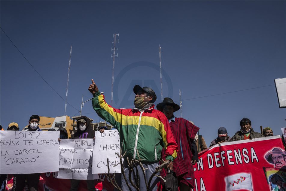 Demonstrasi di Bolivia menentang penundaan pemilihan presiden