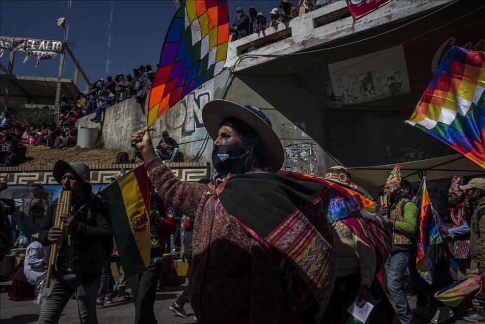 Demonstrasi di Bolivia menentang penundaan pemilihan presiden