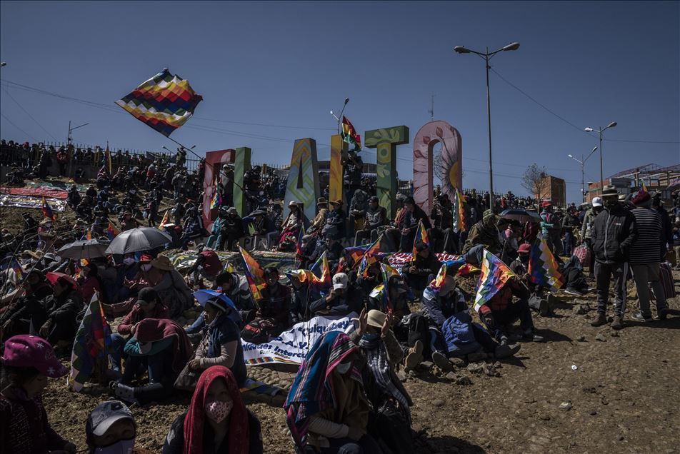 Demonstrasi di Bolivia menentang penundaan pemilihan presiden