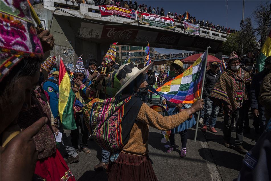 Demonstrasi di Bolivia menentang penundaan pemilihan presiden