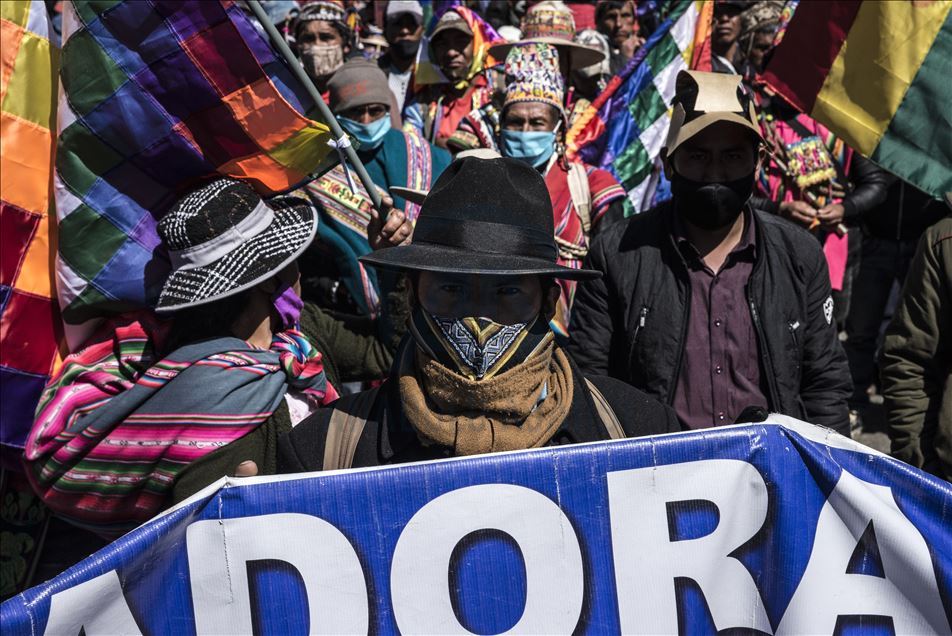 Demonstrasi di Bolivia menentang penundaan pemilihan presiden