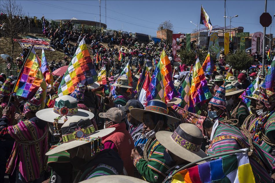 Demonstrasi di Bolivia menentang penundaan pemilihan presiden