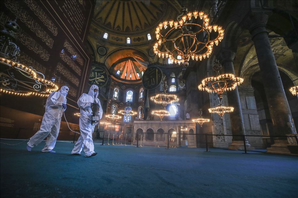 Istanbul: Džamija Aja Sofija se priprema za prvi bajram namaz u posljednjih 86 godina