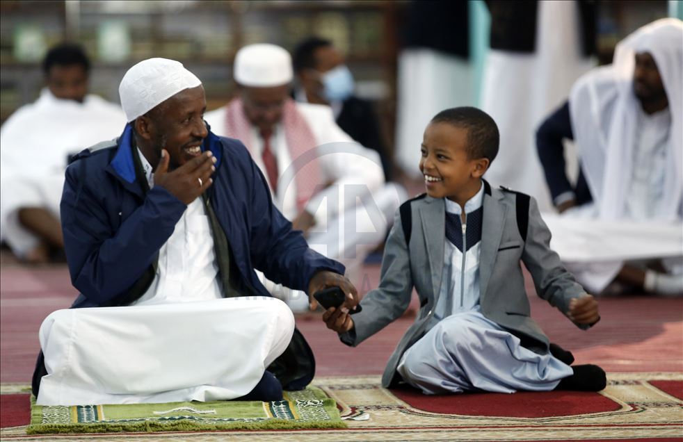 Eid al-Adha prayer in Ethiopia