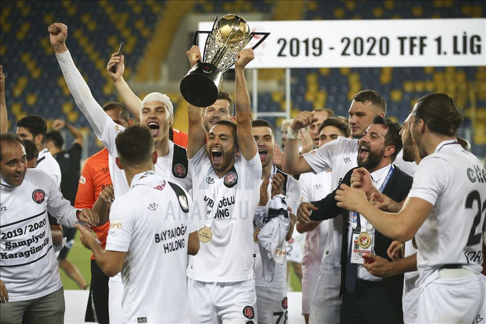 Fatih Karagümrük  Süper Lig'e yükseldi