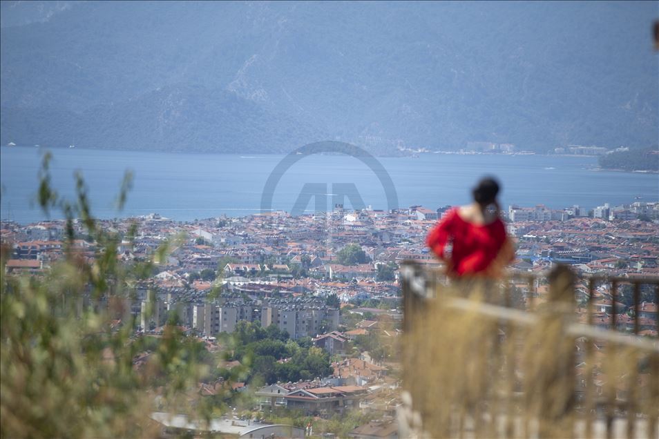 Muğla'da sahillerde yoğunluk yaşandı
