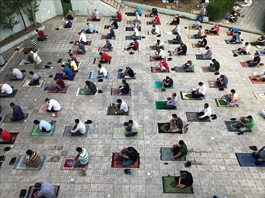 Samsun'da Kurban Bayramı namazı kılındı
