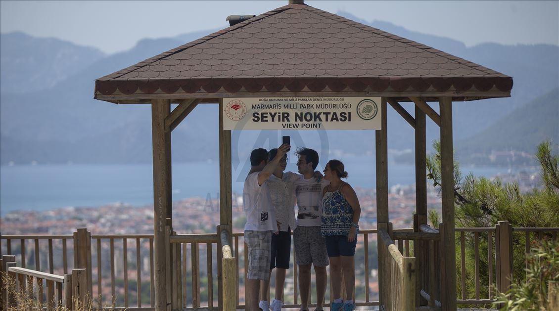 Muğla'da sahillerde yoğunluk yaşandı