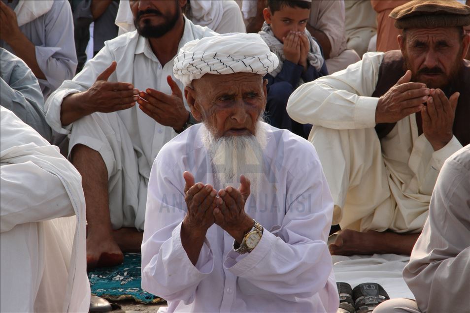 برگزاری نماز عید قربان در ننگرهار افغانستان