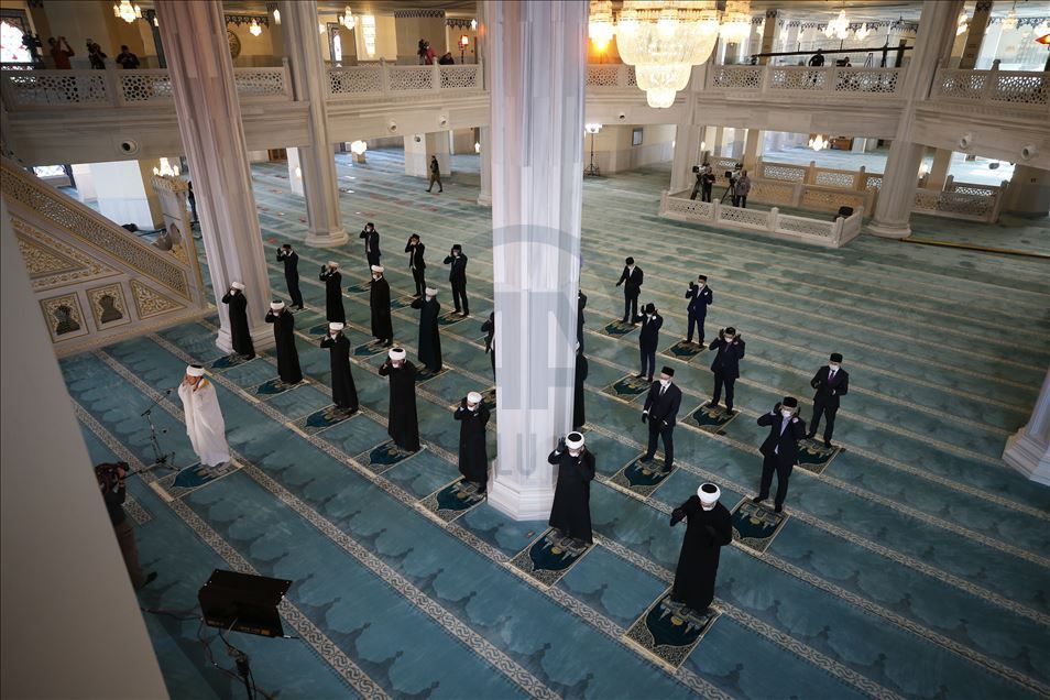 Eid al-Adha prayer in Moscow