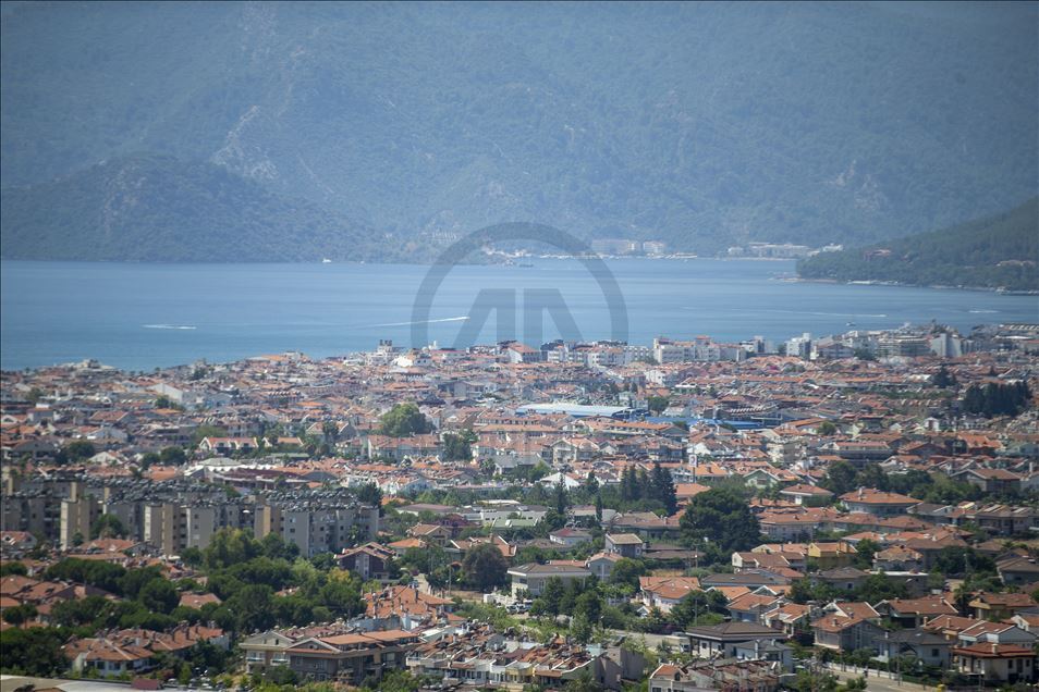 Muğla'da sahillerde yoğunluk yaşandı