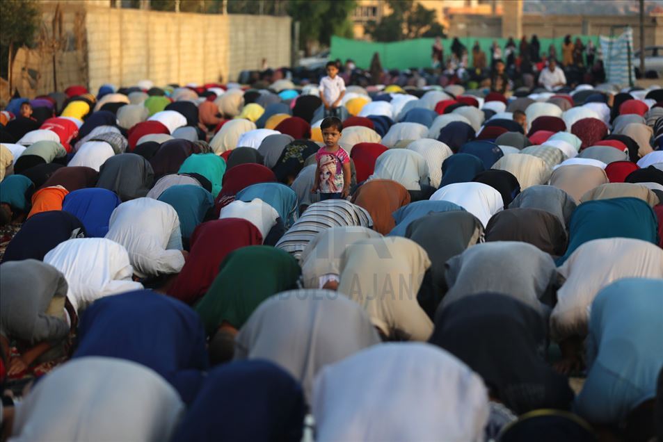 Oración del Eid al-Adha en Gaza