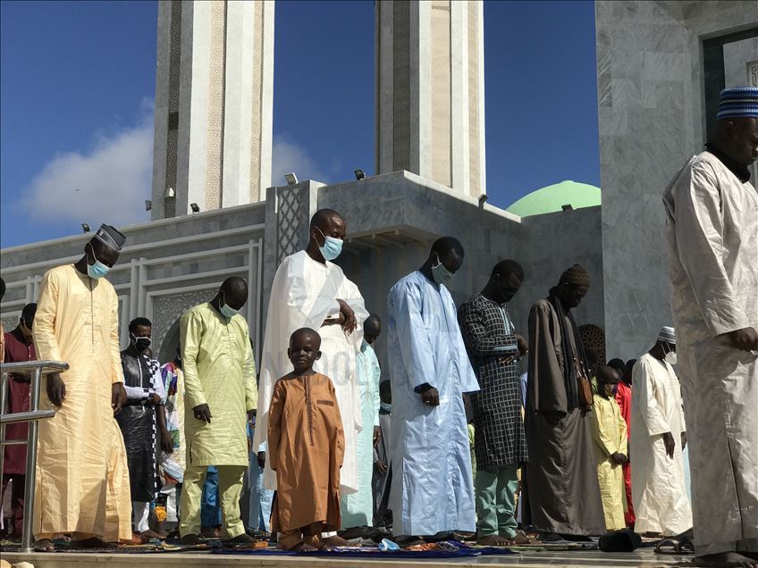 Senegal'de bayram namazı eda edildi
