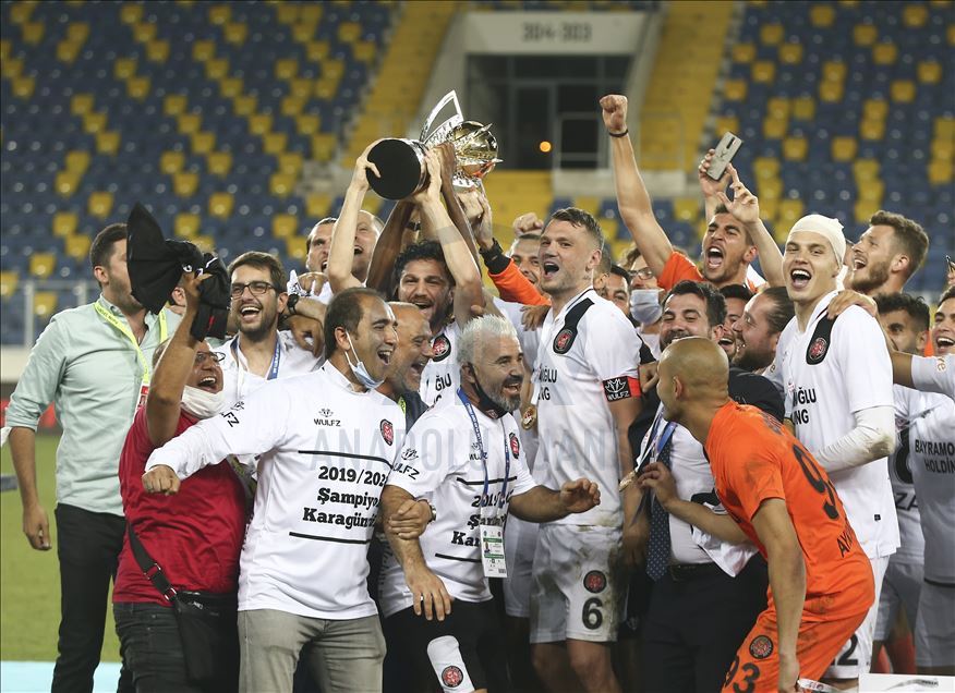 Fatih Karagümrük  Süper Lig'e yükseldi