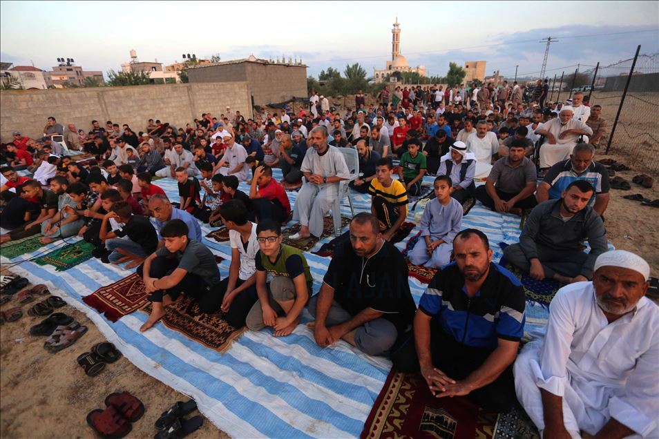 Eid al-Adha prayer in Gaza