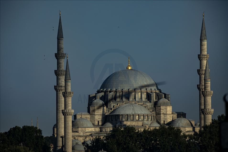 Sunset in Istanbul
