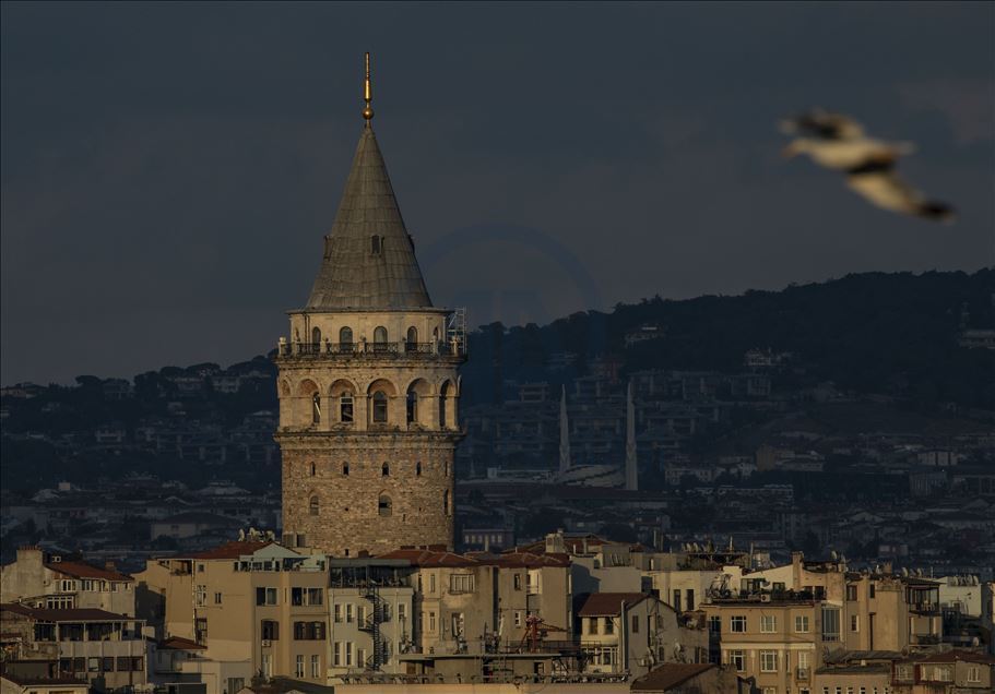 Sunset in Istanbul