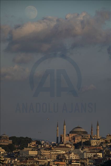 Sunset in Istanbul