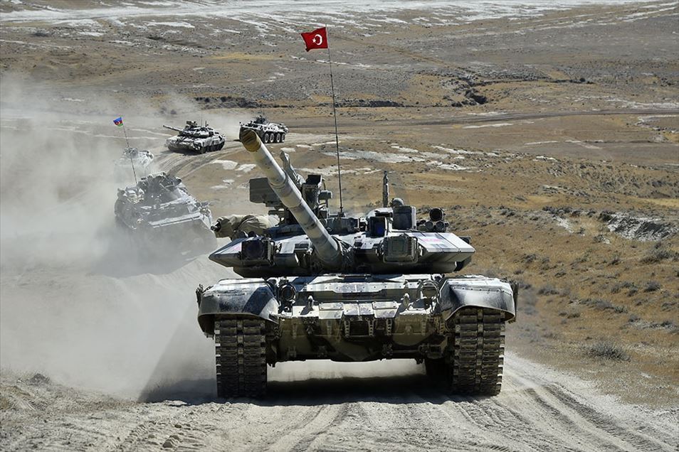 Vazhdon stërvitja e gjerë e përbashkët ushtarake e Turqisë dhe Azerbajxhanit
