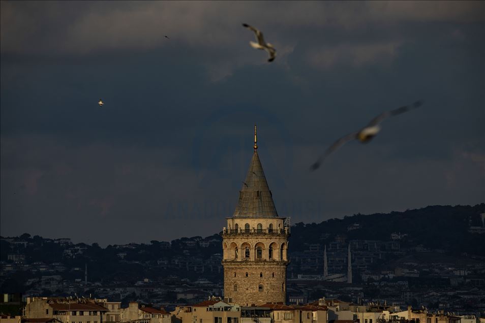 Sunset in Istanbul