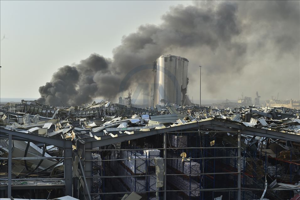 Massive explosions in Beirut, Lebanon