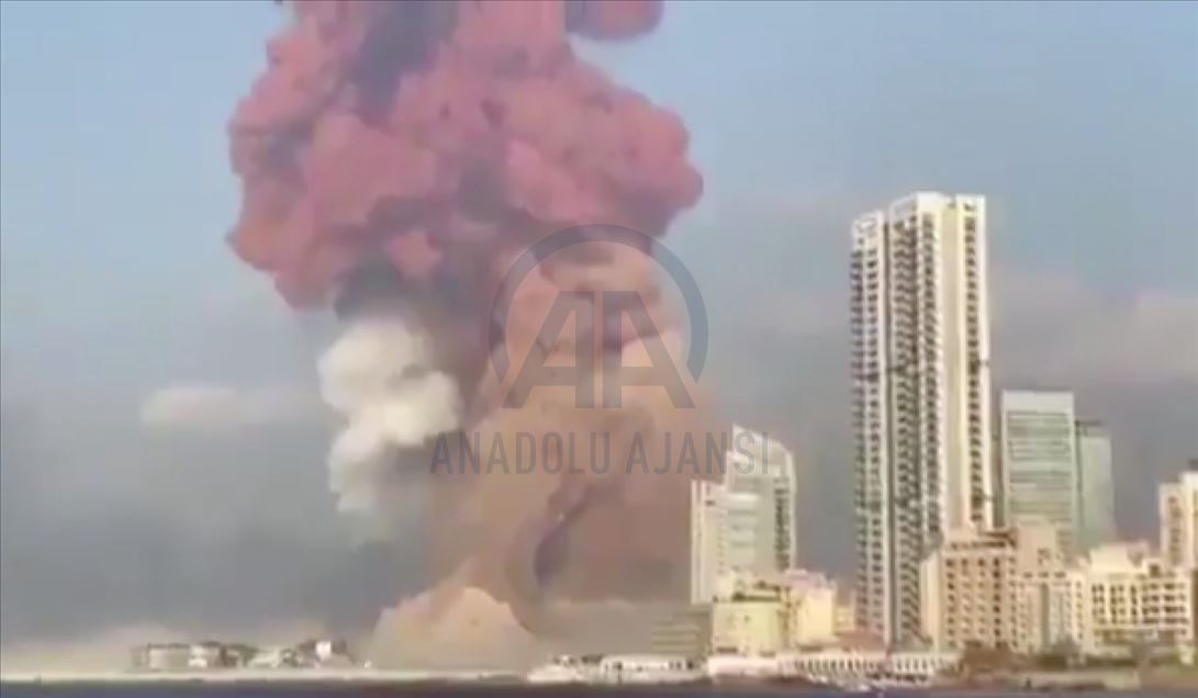 وقوع انفجار مهیب در پایتخت لبنان