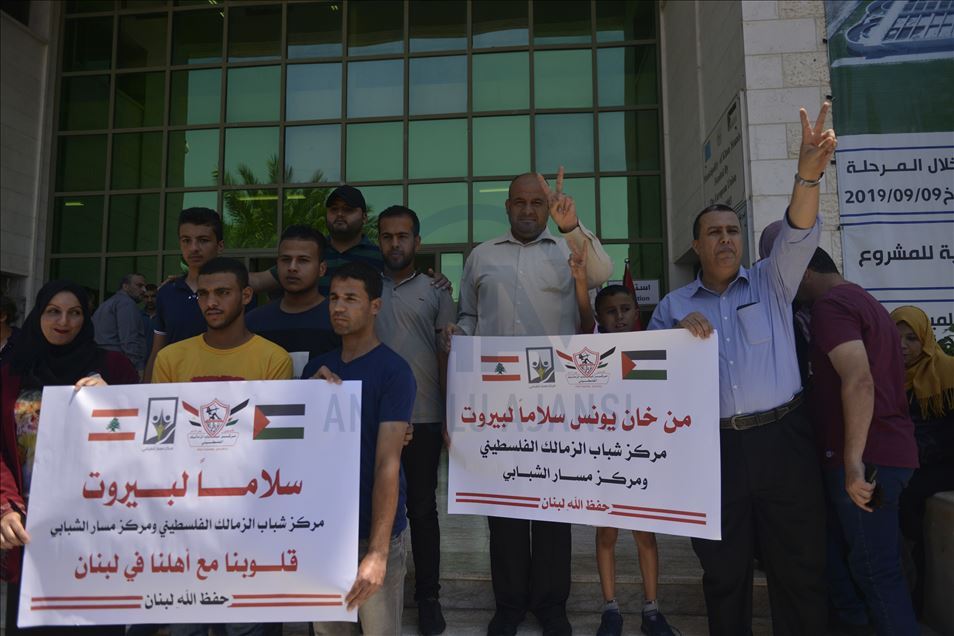 غزة...فلسطينيون يتبرعون بالدم لجرحى مرفأ بيروت
