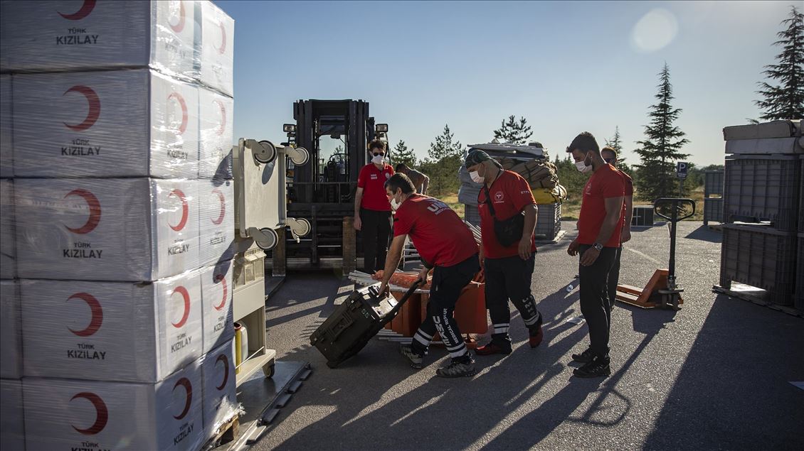 Turkey sends medical aid to Lebanon