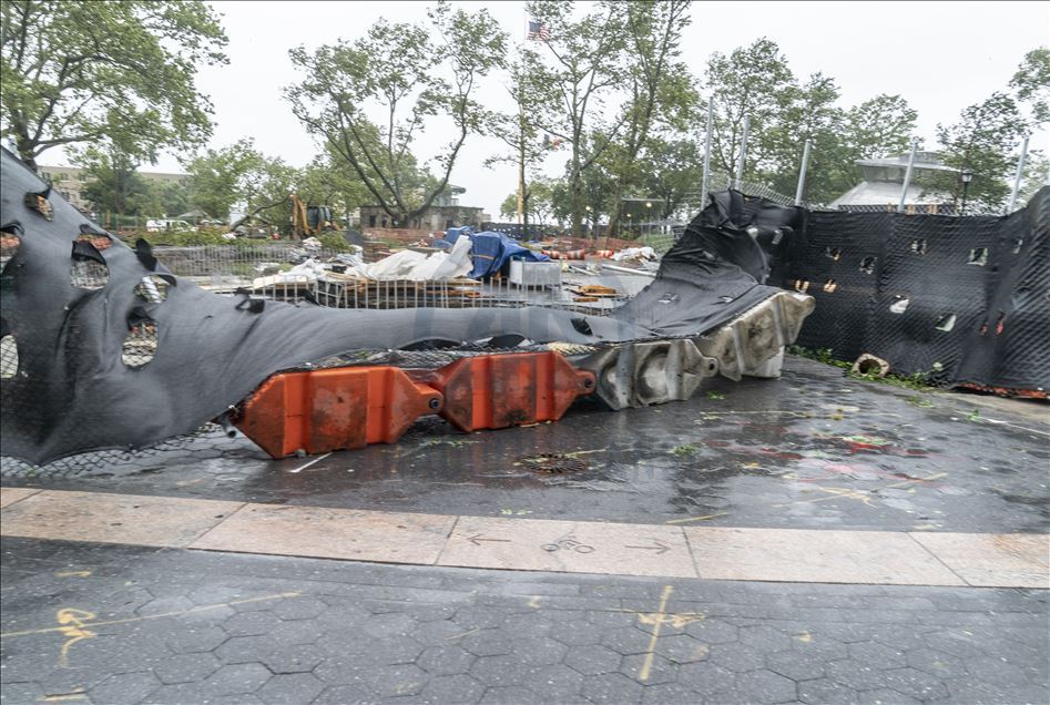 طوفان «ایسایاس» به کارولینای شمالی رسید