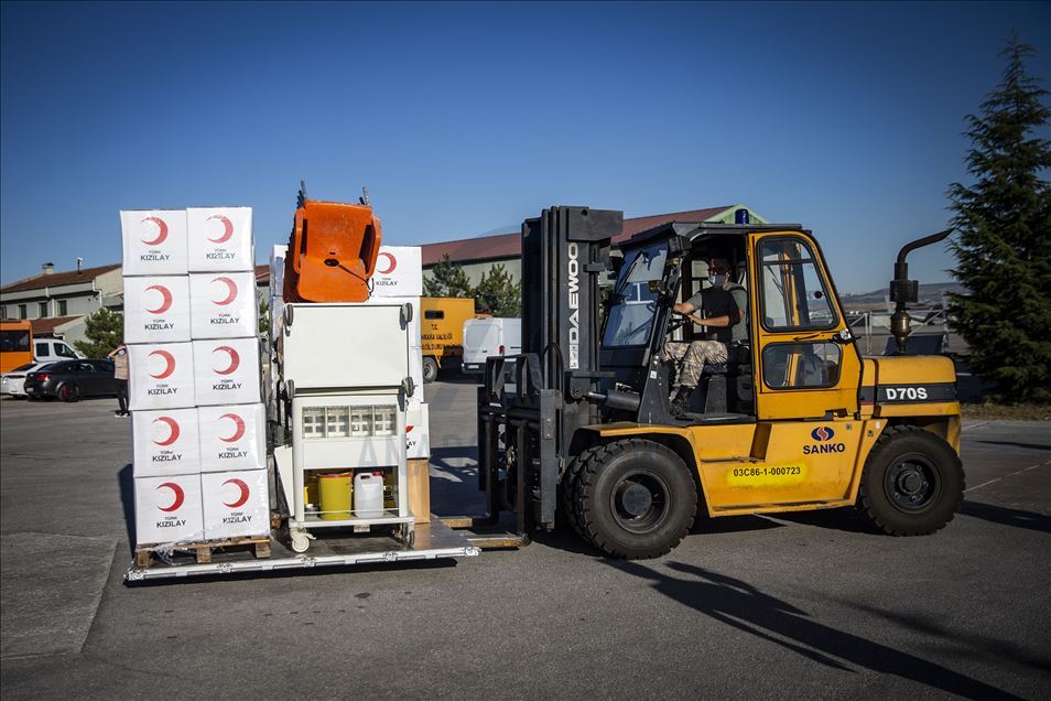 Turkey sends medical aid to Lebanon