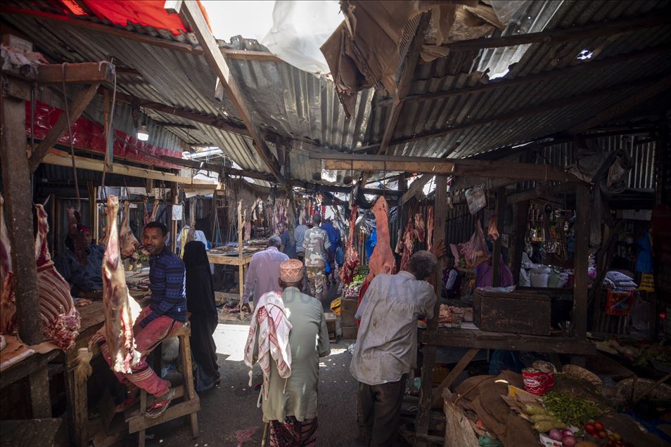 Mogadişu'da ticari hayat
