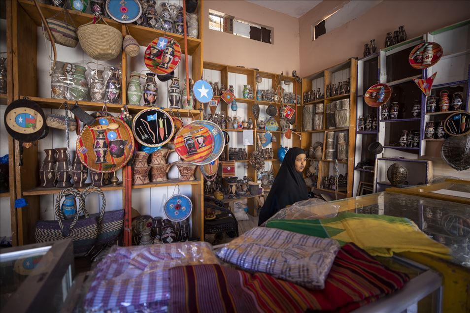 Mogadişu'da ticari hayat