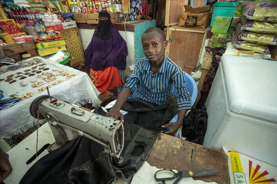 Mogadişu'da ticari hayat