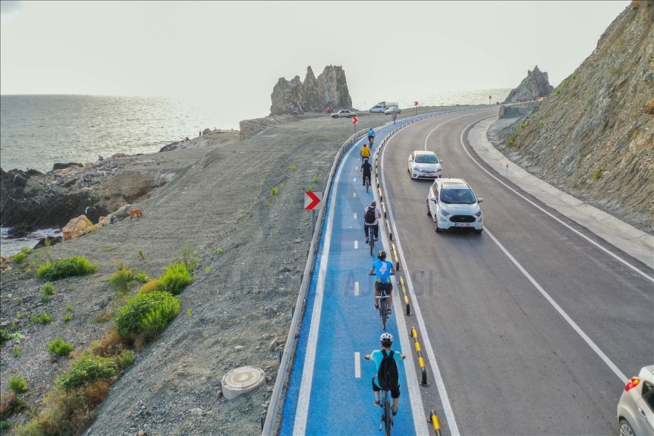 Turska: U Hatayu napravljena biciklistička staza duž obale duga 26 kilometara