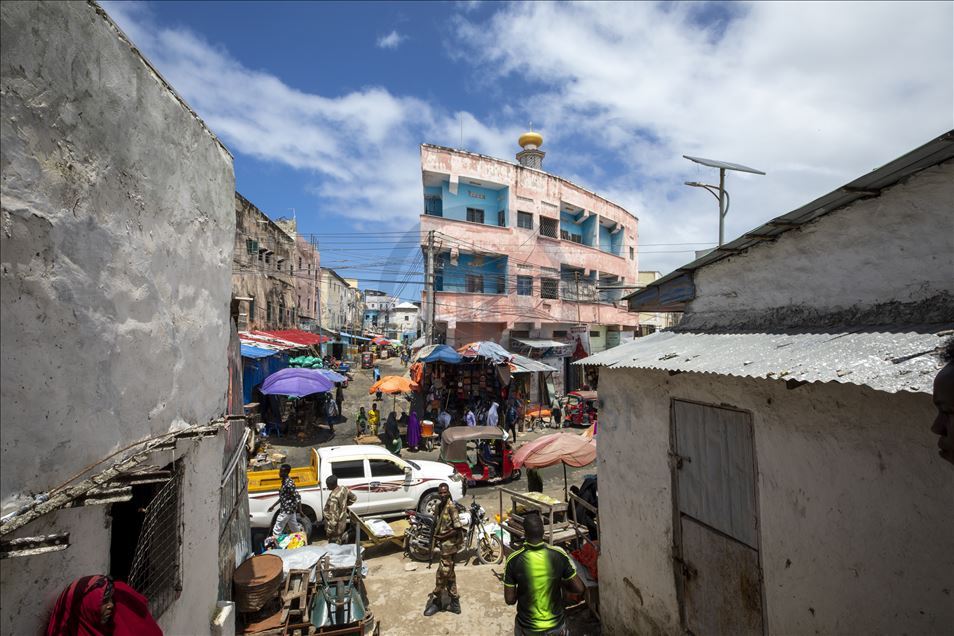 Mogadişu'da ticari hayat