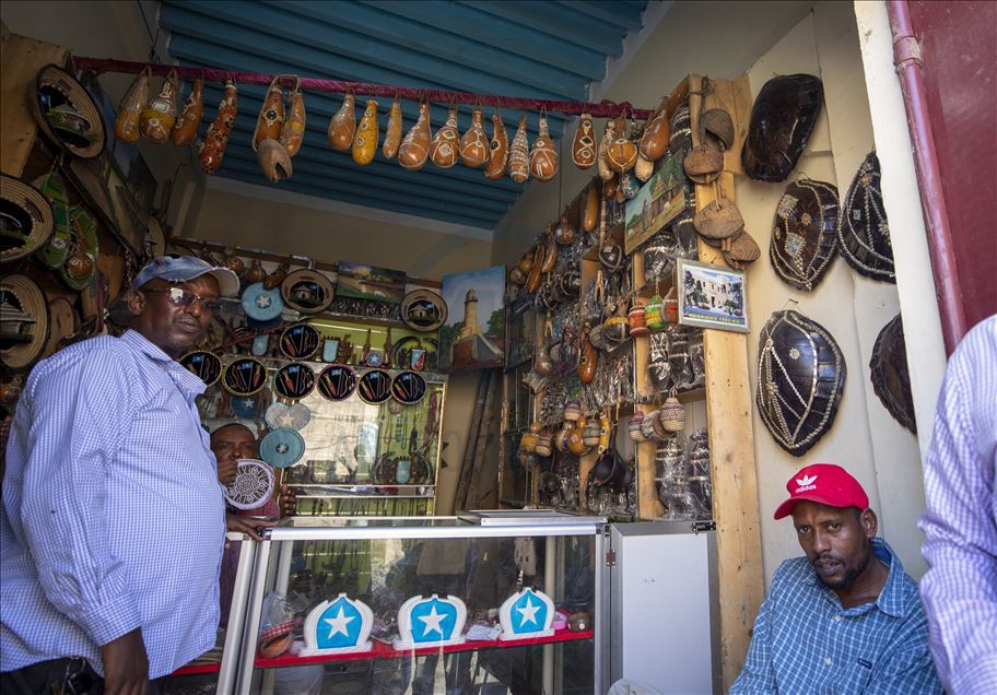 Mogadişu'da ticari hayat