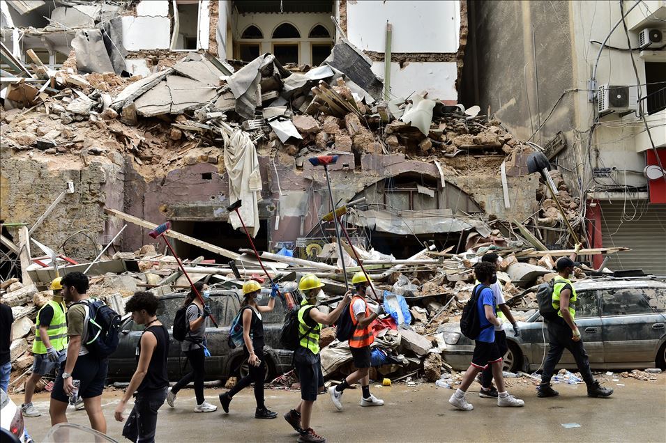 Štete nastale od razorne eksplozije u luci Bejrut