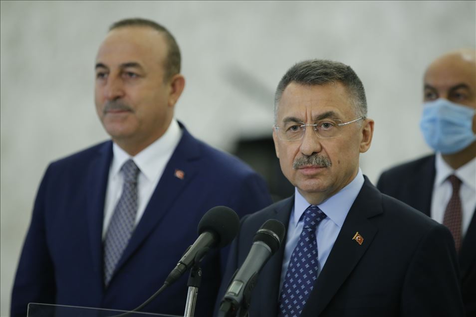 Cumhurbaşkanı Yardımcısı Fuat Oktay Lübnan'da