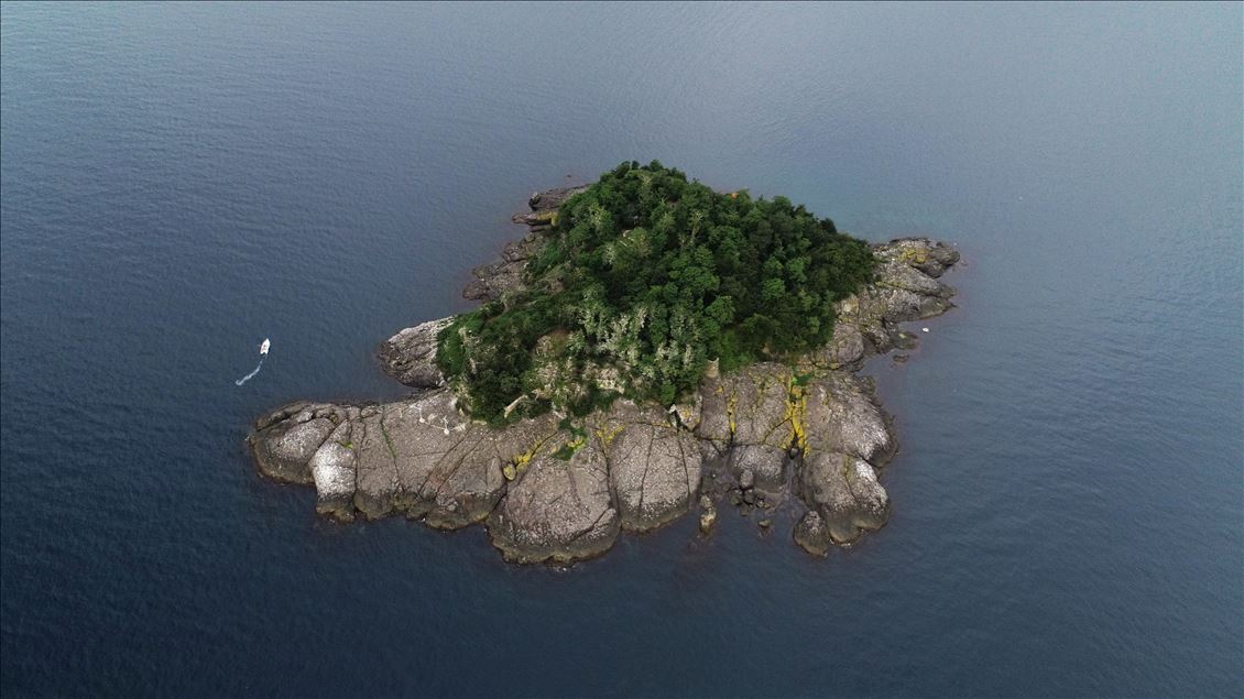 "Mitolojik ada" ziyaretçilerini ağırlıyor