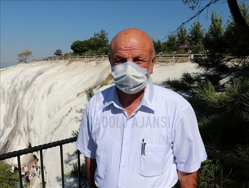 "Bolu'nun Pamukkalesi" Akkayalar Travertenleri cazibe merkezi haline geldi