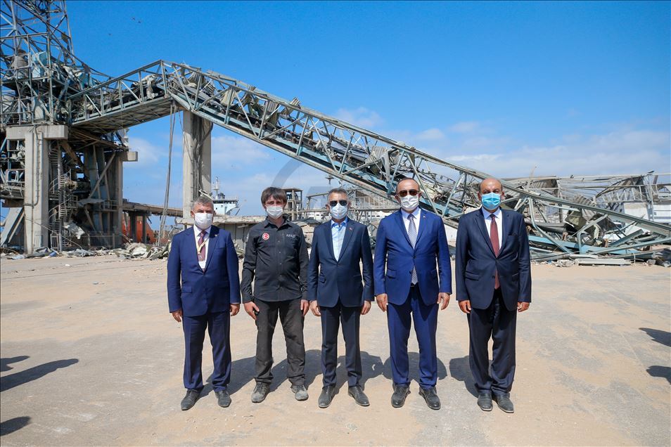 Cumhurbaşkanı Yardımcısı Oktay ve Dışişleri Bakanı Çavuşoğlu, Beyrut'ta