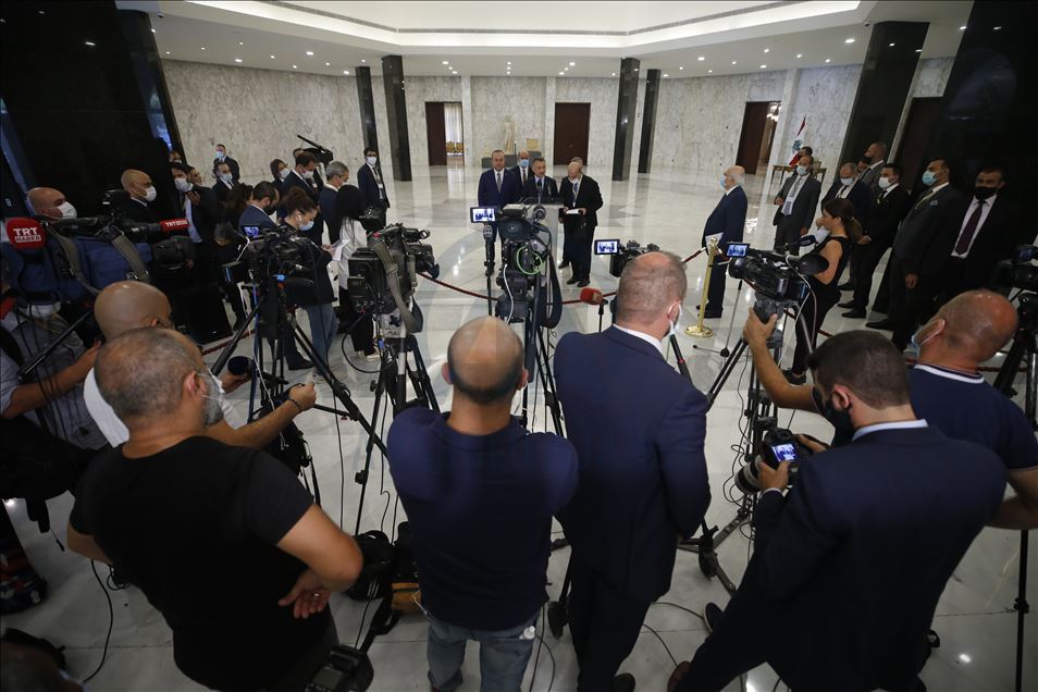 Cumhurbaşkanı Yardımcısı Fuat Oktay Lübnan'da
