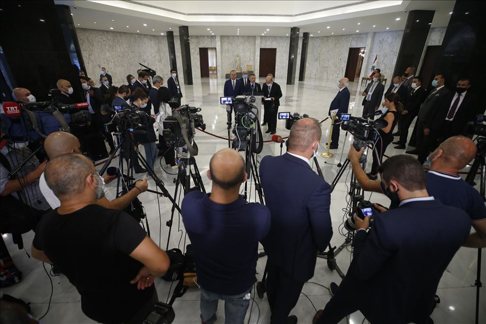 Cumhurbaşkanı Yardımcısı Fuat Oktay Lübnan'da
