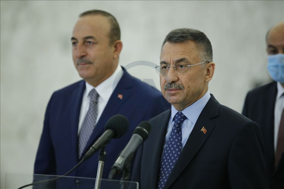 Cumhurbaşkanı Yardımcısı Fuat Oktay Lübnan'da