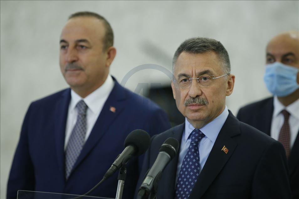 Cumhurbaşkanı Yardımcısı Fuat Oktay Lübnan'da