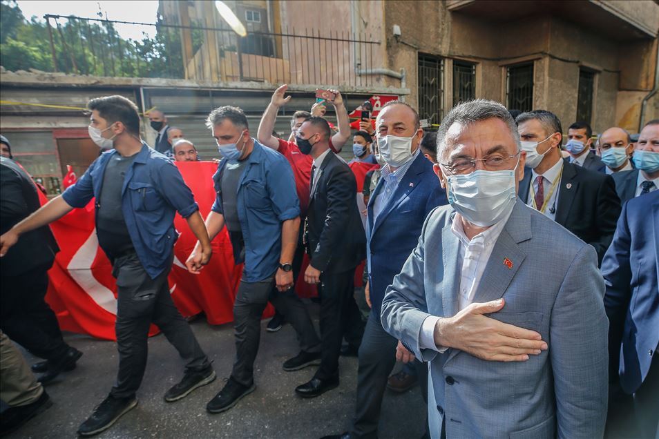 Cumhurbaşkanı Yardımcısı Oktay, Lübnan'da