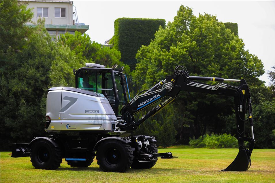 Hidromec HICON 7W electric indigenous excavator in Turkey